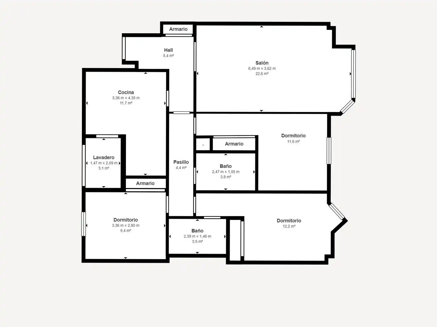 Piso en venta en Arganda del Rey con Calefacción
