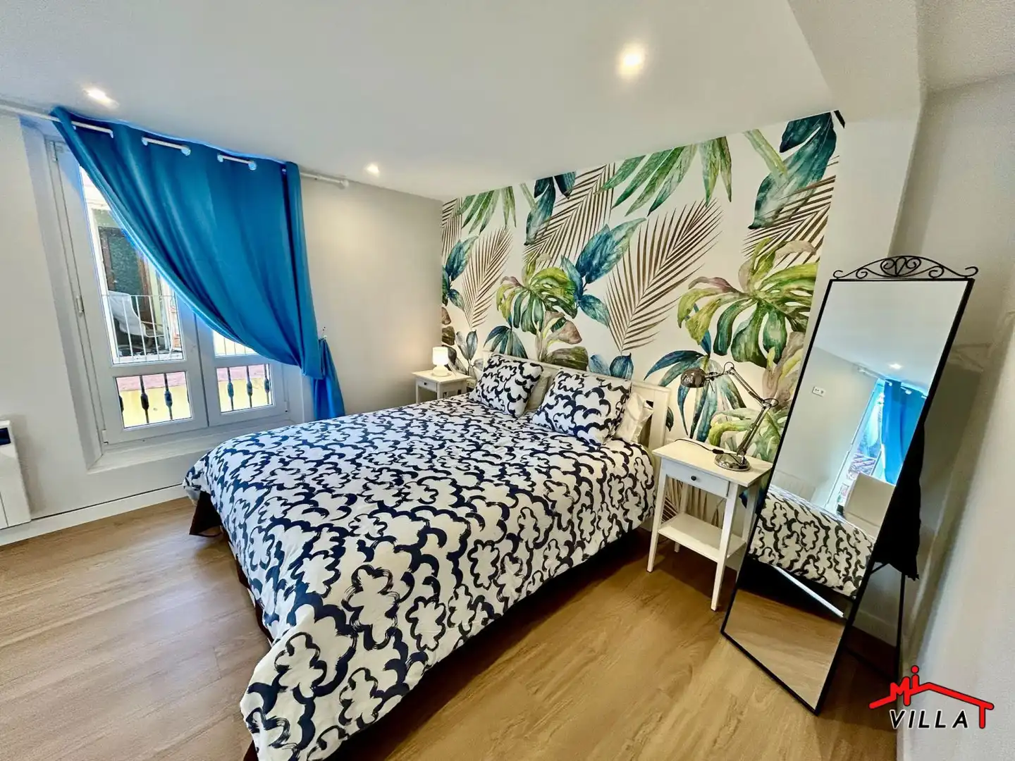 Bedroom of Flat for sale in Laredo  with Heating, Parquet flooring and Balcony