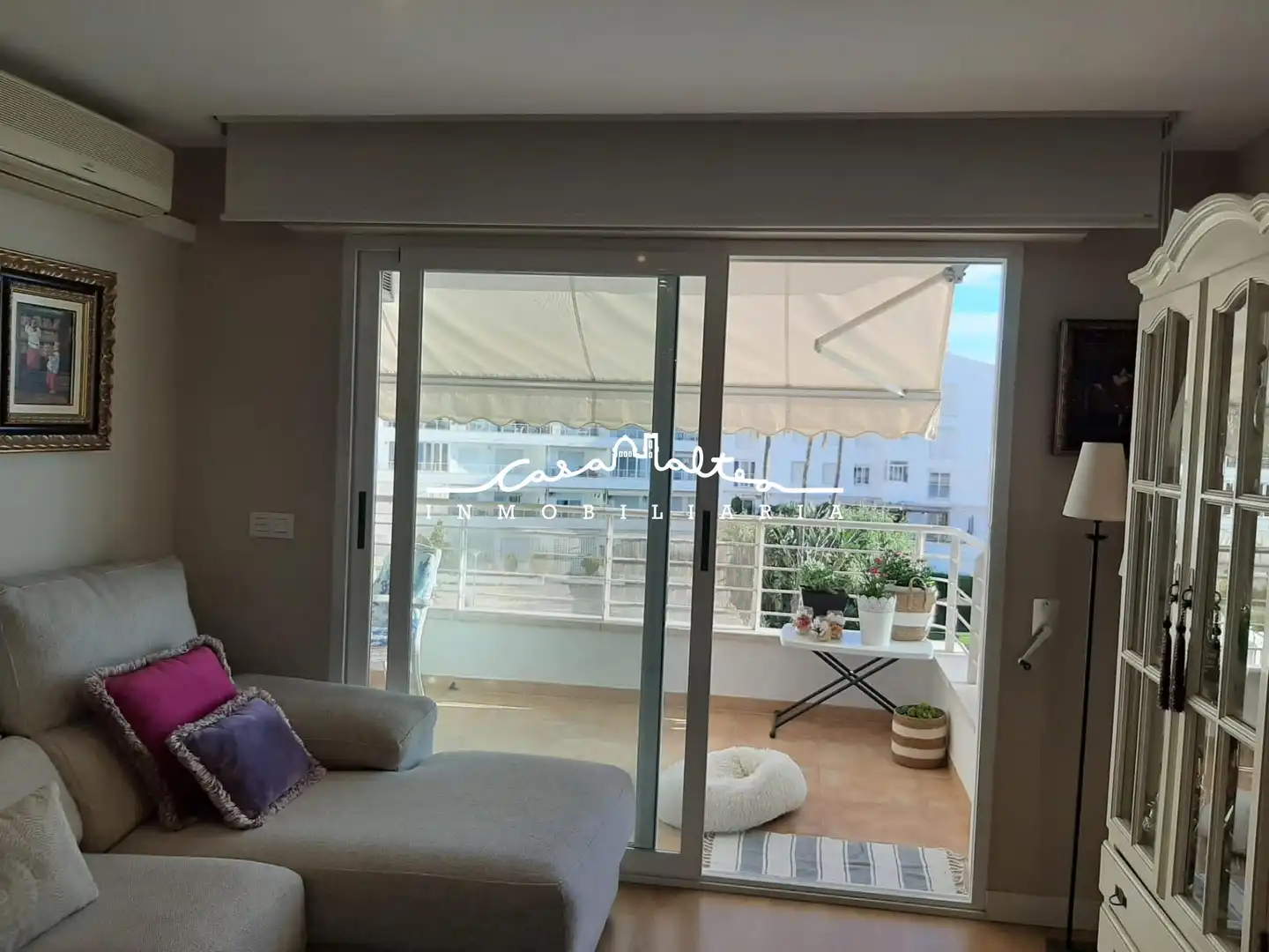 Exterior view of Flat for sale in Altea  with Air Conditioner, Private garden and Terrace