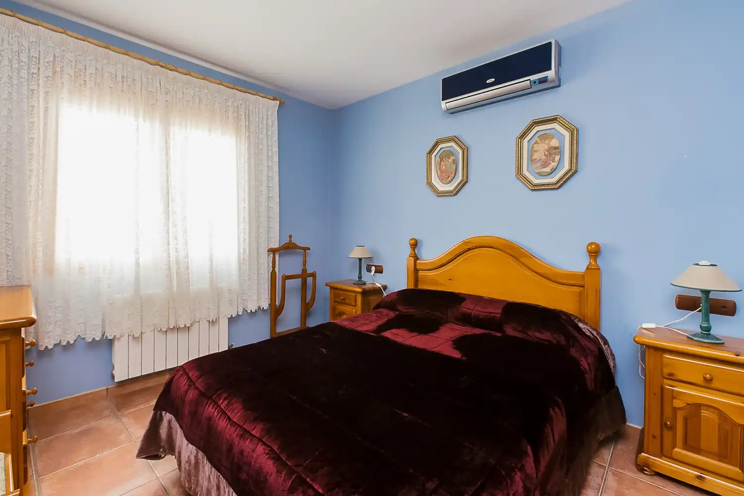 Dormitori de Casa o xalet en venda en Purullena amb Aire condicionat, Jardí privat i Terrassa
