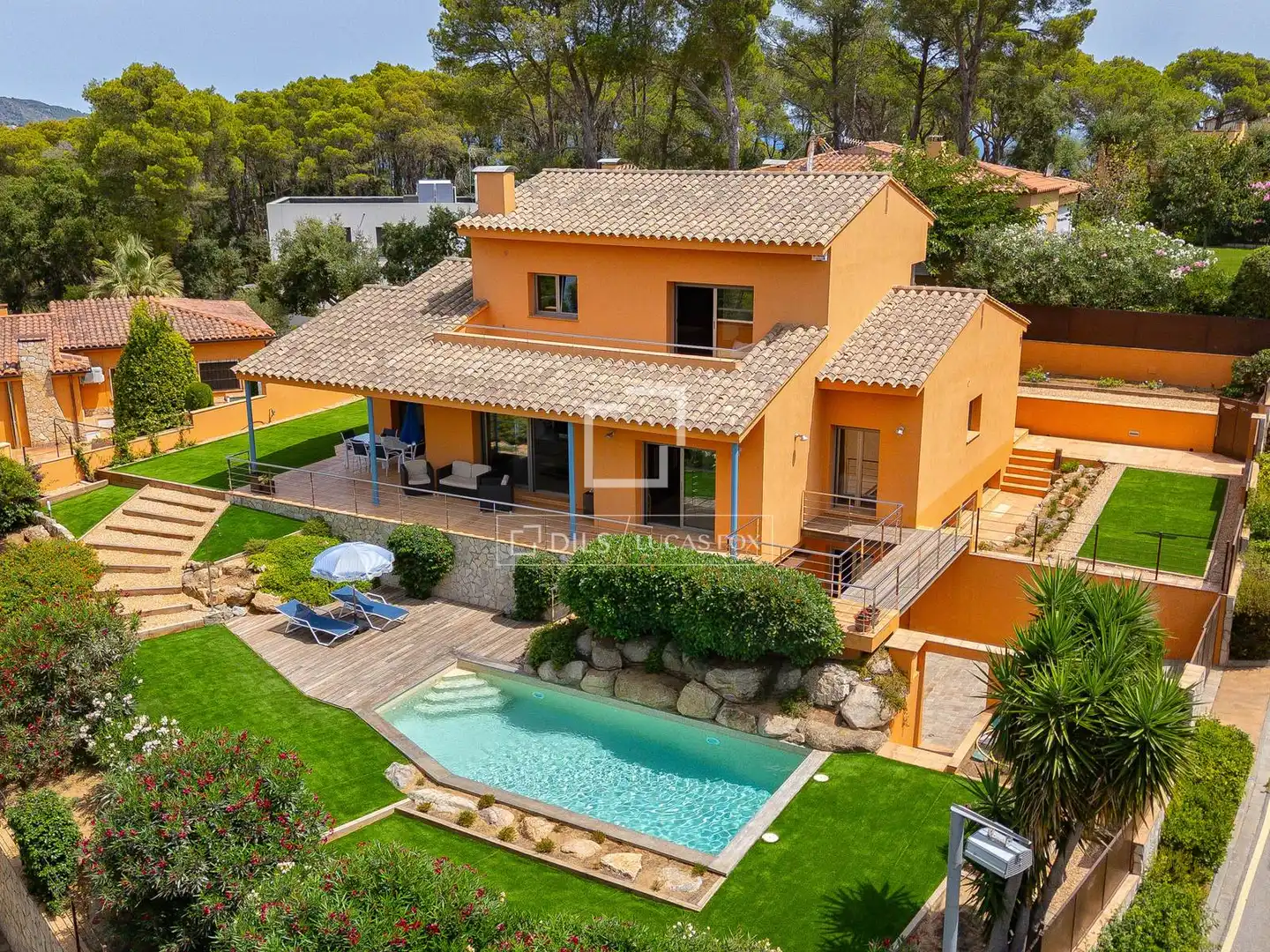 Vista exterior de Casa o xalet en venda en Palafrugell amb Aire condicionat, Calefacció i Jardí privat