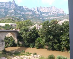 Vista exterior de Pis de lloguer en Monistrol de Montserrat amb Calefacció, Moblat i Forn