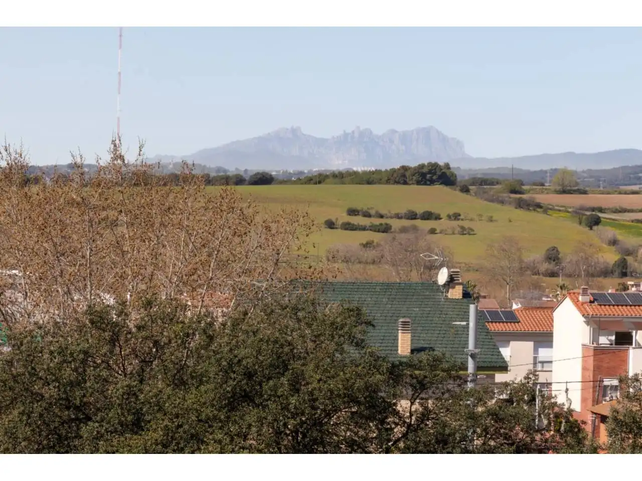 Vista exterior de Pis en venda en Parets del Vallès amb Aire condicionat, Calefacció i Terrassa