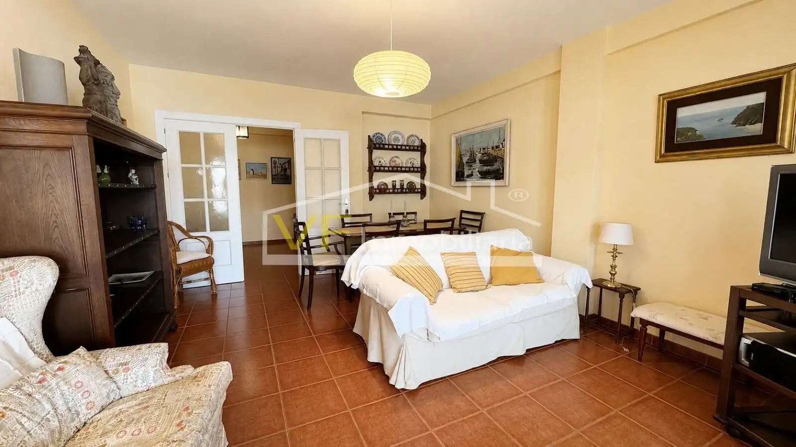 Sala de estar de Piso de alquiler en Málaga