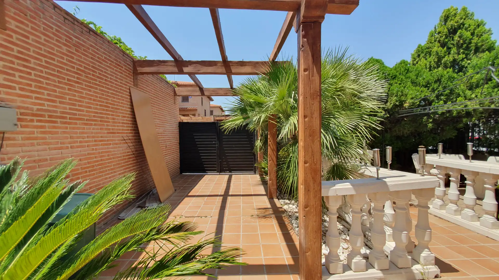 Terrassa de Casa adosada en venda en Olías del Rey amb Aire condicionat, Calefacció i Jardí privat