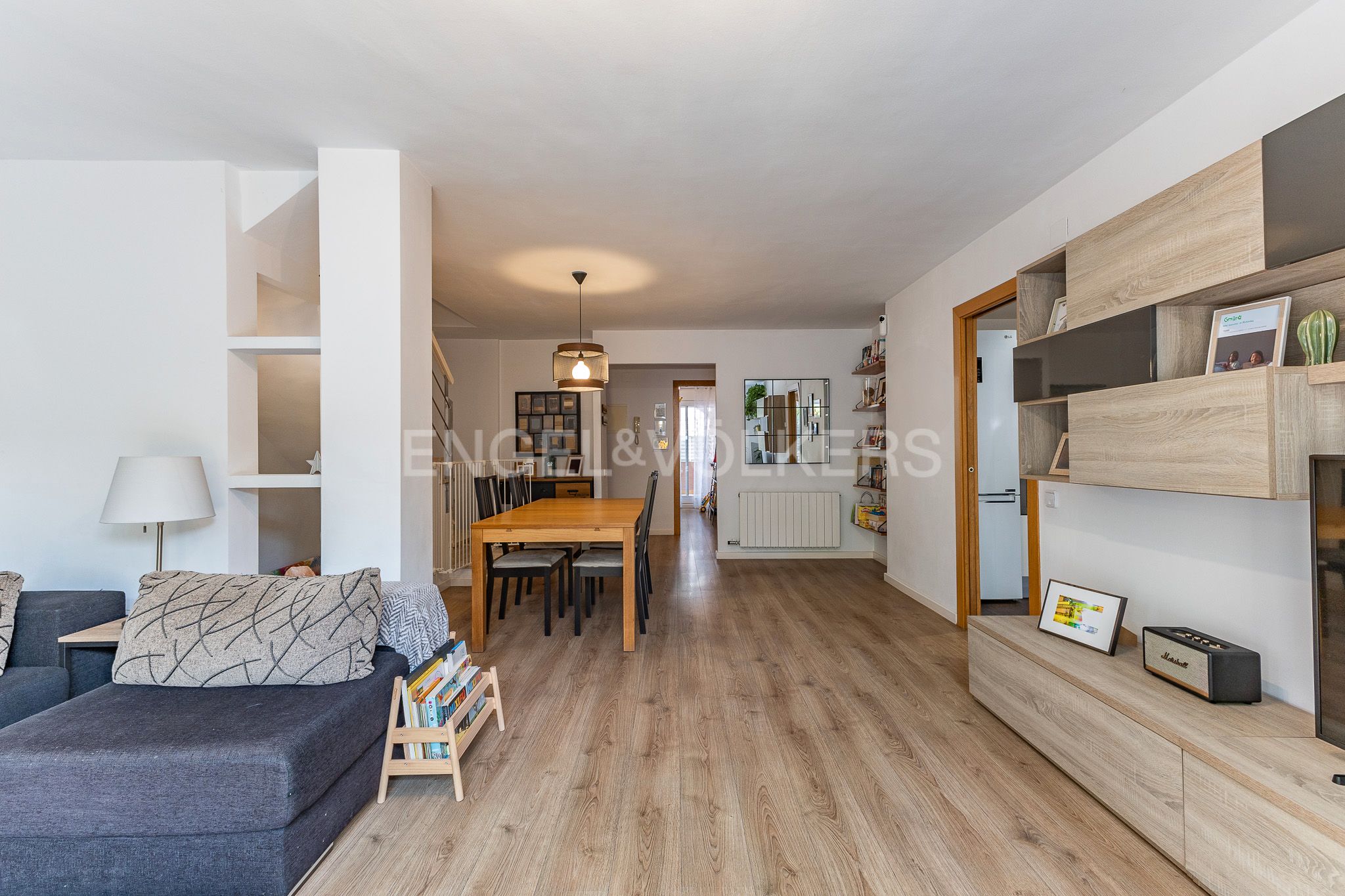 Sala d'estar de Apartament en venda en Rubí amb Aire condicionat, Calefacció i Jardí privat