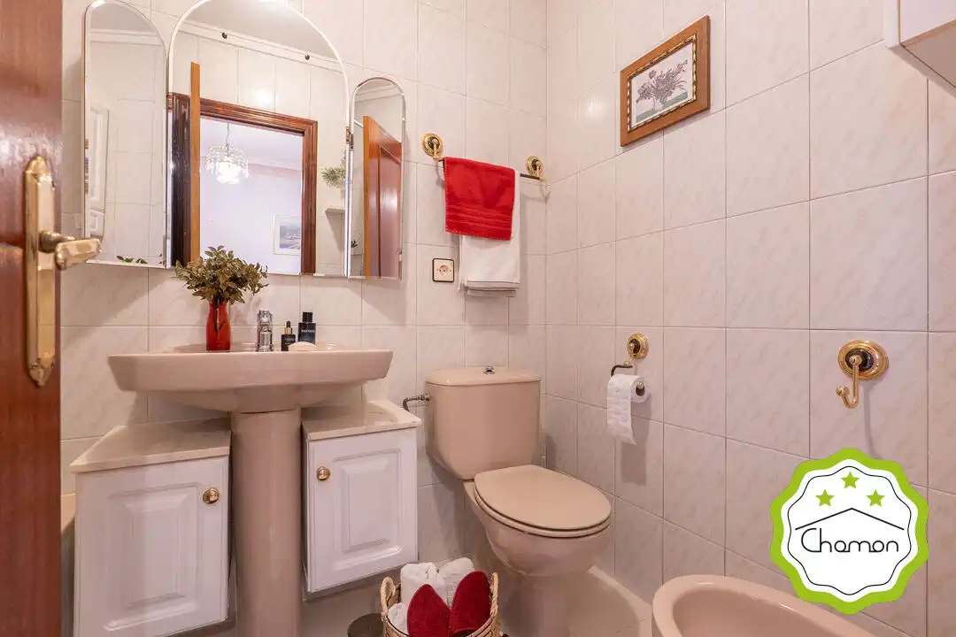 Badezimmer von Maisonette zum Verkauf in Noja mit Heizung, Abstellraum und Möbliert