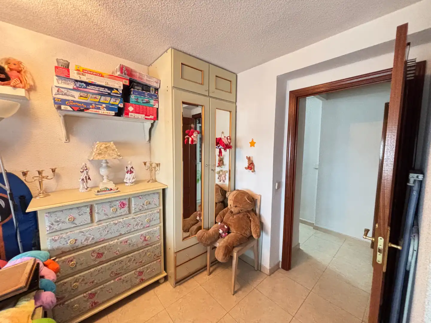 Schlafzimmer von Wohnung zum Verkauf in Madrid mit Heizung, Privatgarten und Terrasse
