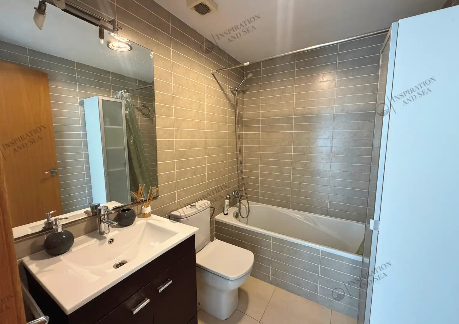 Badezimmer von Wohnung zum Verkauf in Eivissa mit Klimaanlage, Terrasse und Möbliert