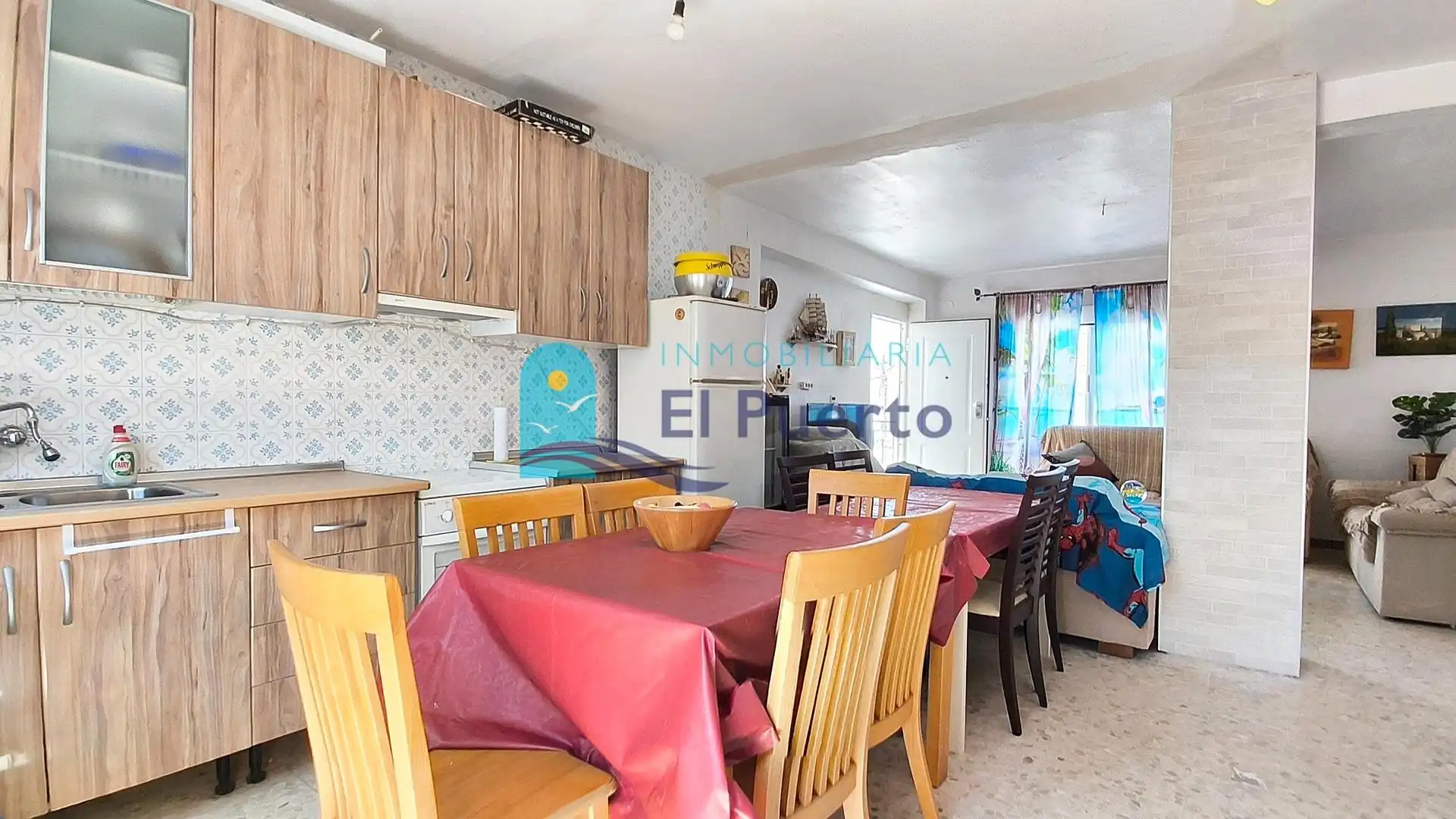Cocina de Piso en venta en Mazarrón con Terraza, Trastero y Amueblado