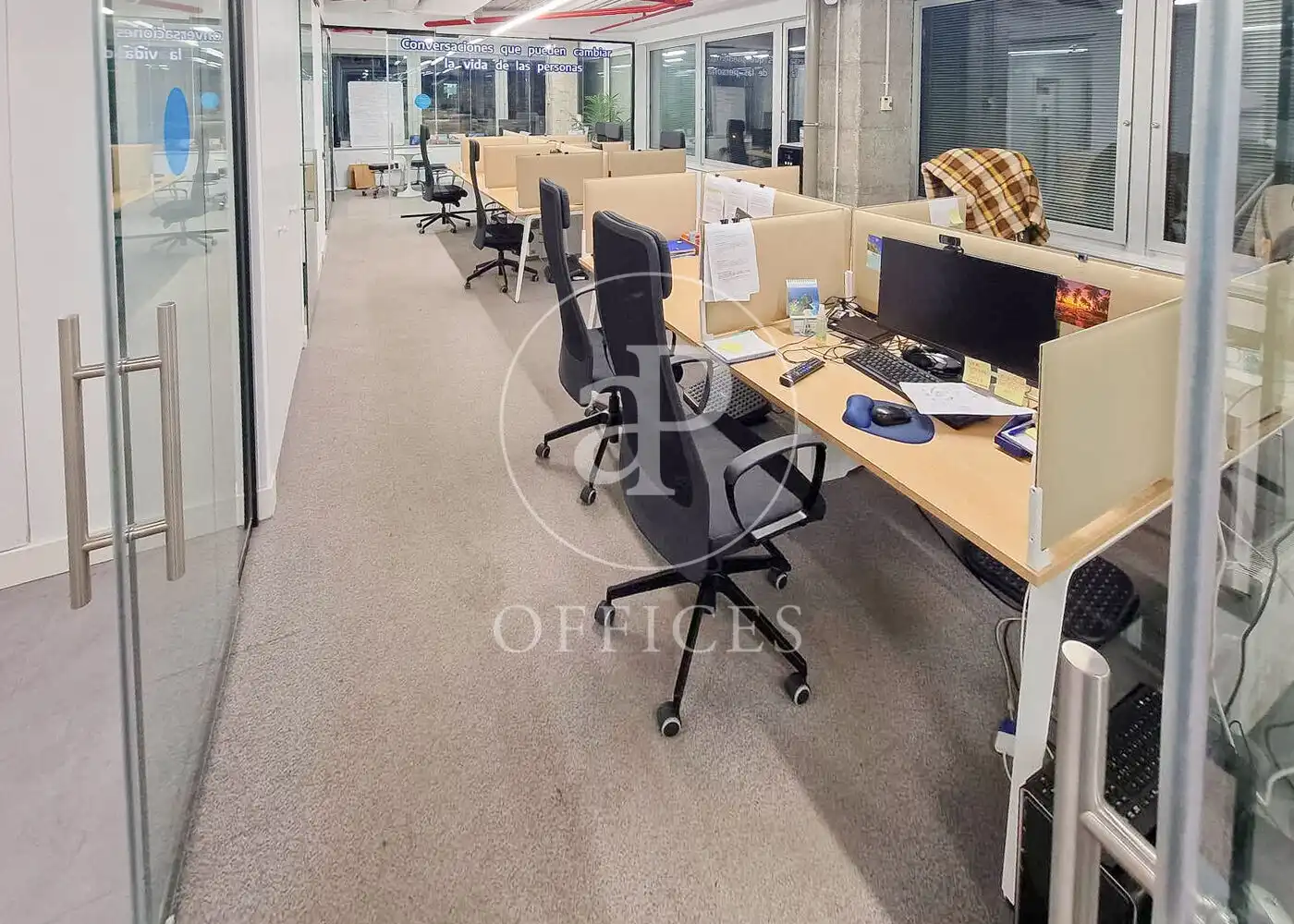 Oficina de lloguer en Madrid amb Aire condicionat i Calefacció