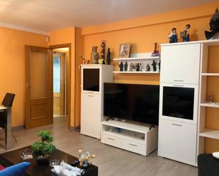 Living room of Apartment to rent in  Lleida Capital  with Air Conditioner, Heating and Parquet flooring