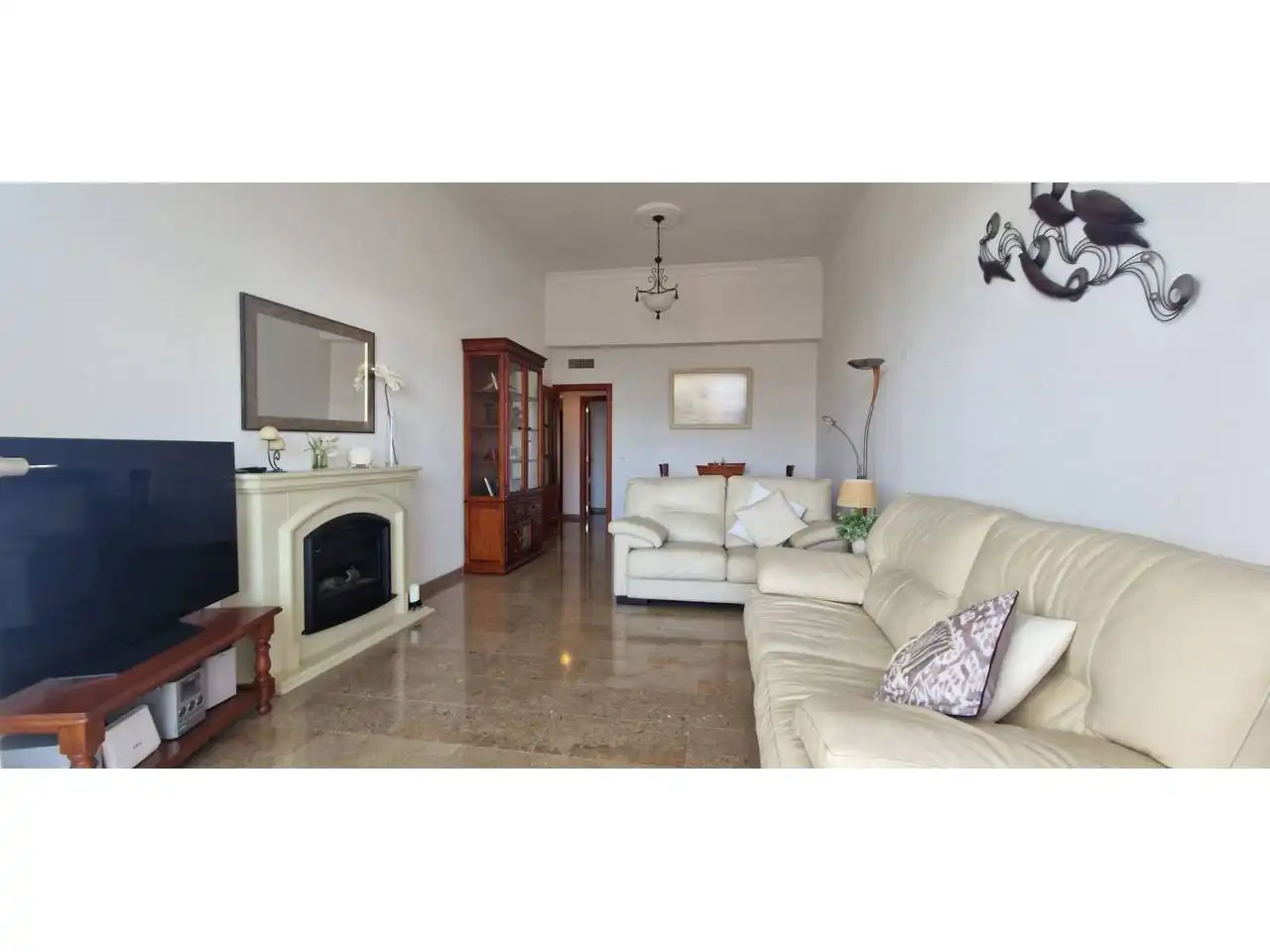 Sala de estar de Ático en venta en Benalmádena con Aire acondicionado, Calefacción y Terraza