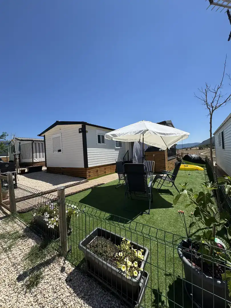Terraza de Casa o chalet en venta en Frías con Aire acondicionado, Jardín privado y Piscina