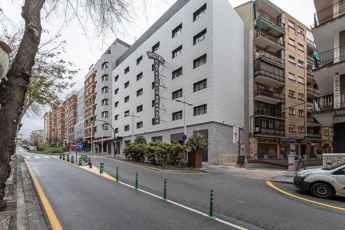 Exterior view of Flat for sale in Granada  with Furnished
