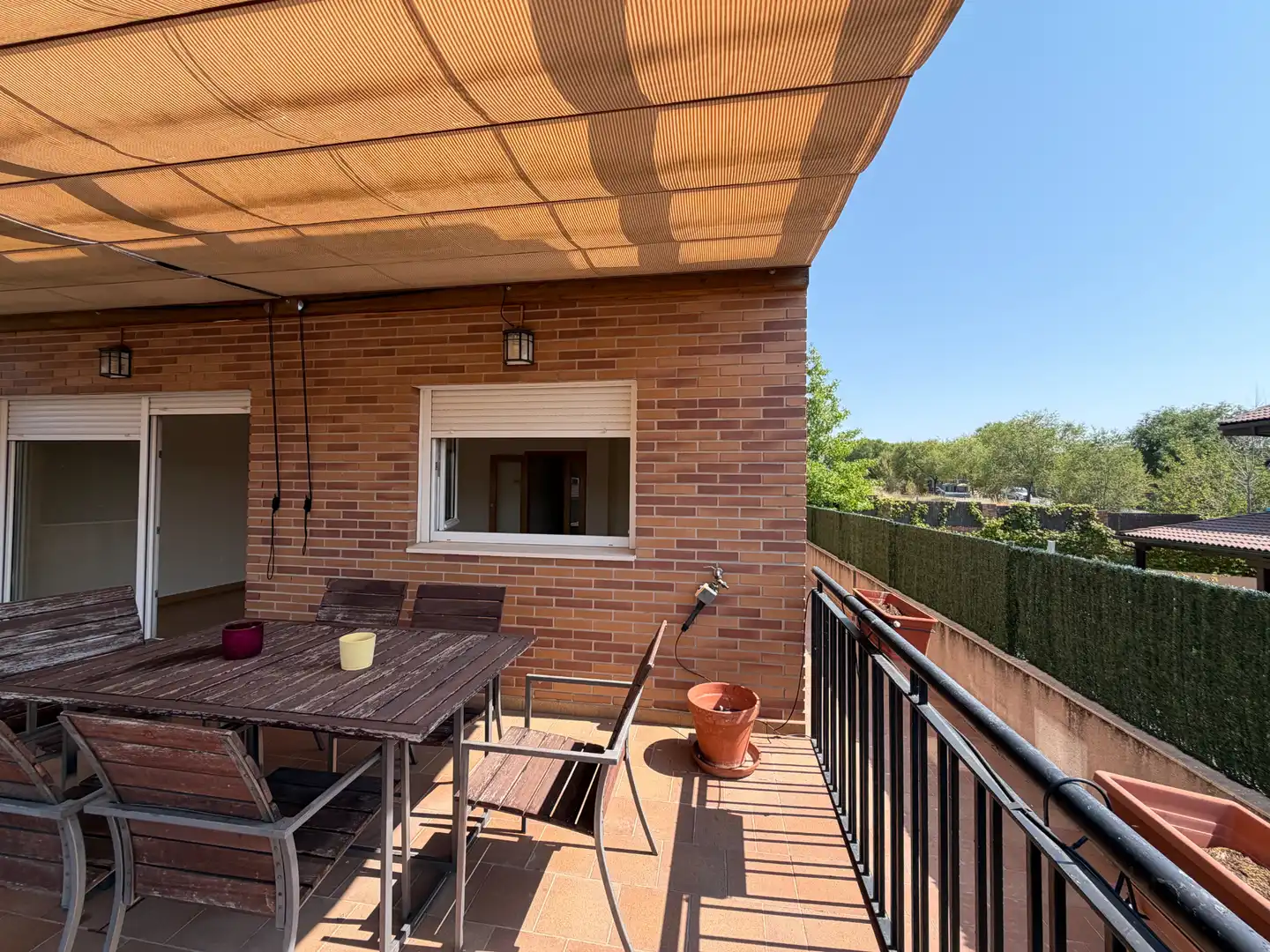 Terraza de Casa o chalet en venta en Colmenar Viejo con Calefacción, Jardín privado y Terraza