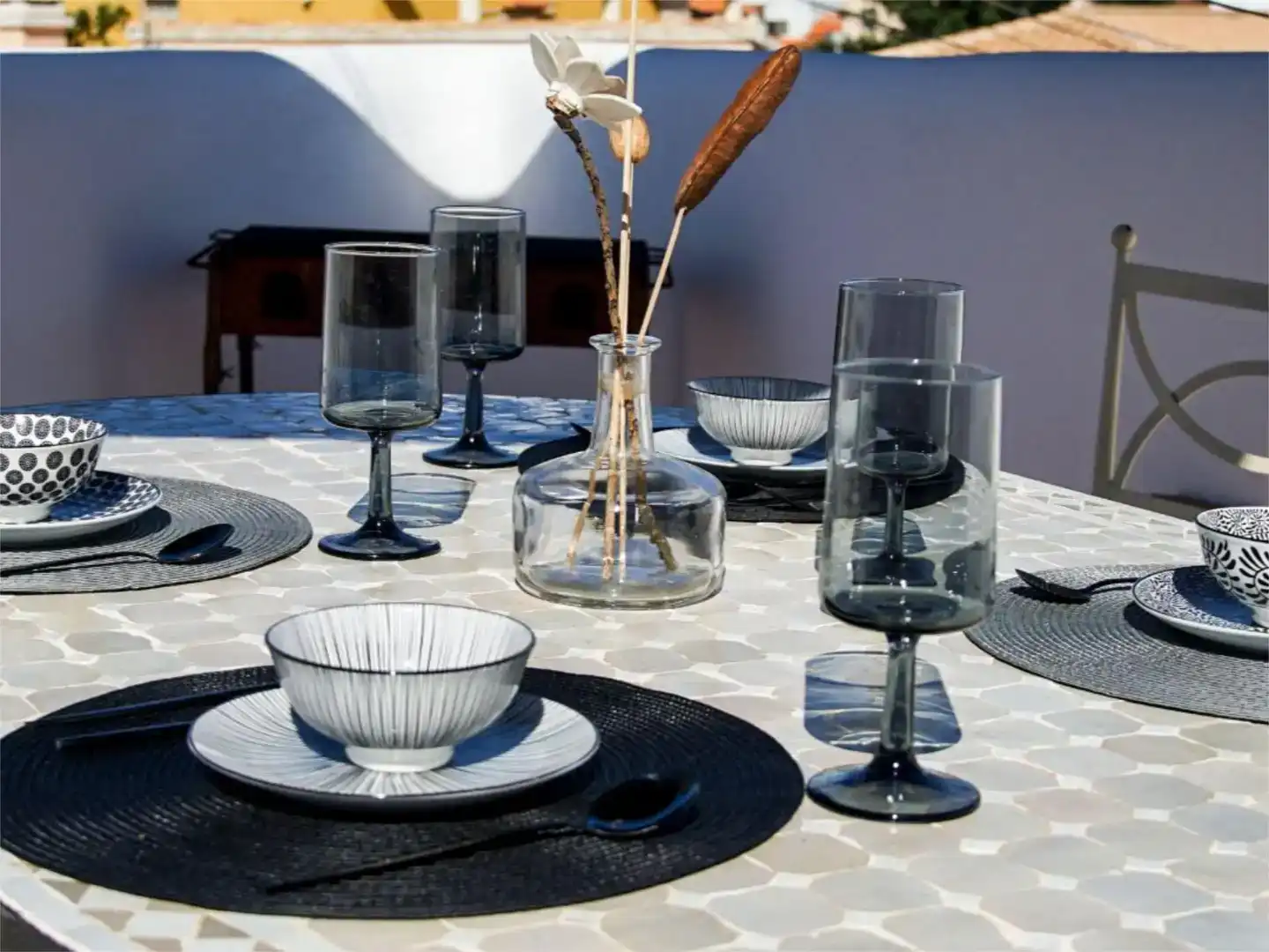 Terrace of Flat for sale in Oliva  with Air Conditioner, Private garden and Storage room