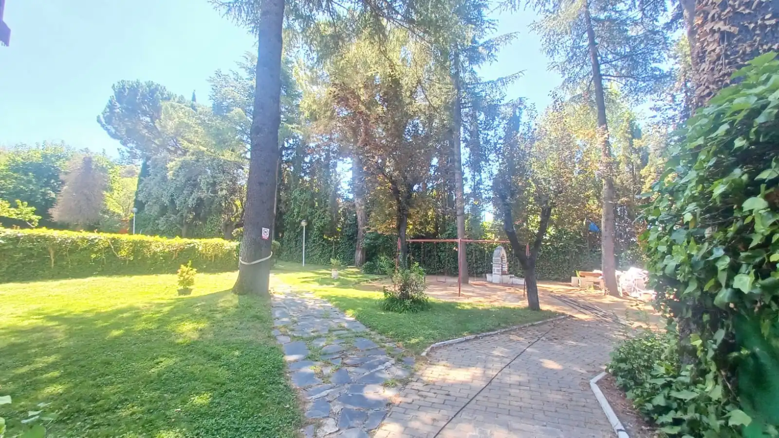 Garten von Wohnung zum Verkauf in Collado Villalba mit Heizung, Parkett und Terrasse