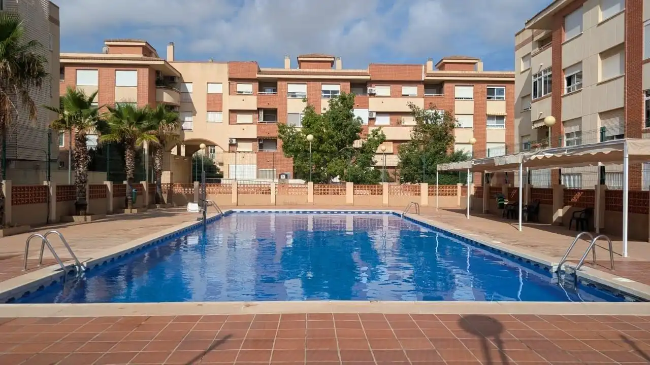 Piscina de Piso de alquiler en Cartagena con Terraza