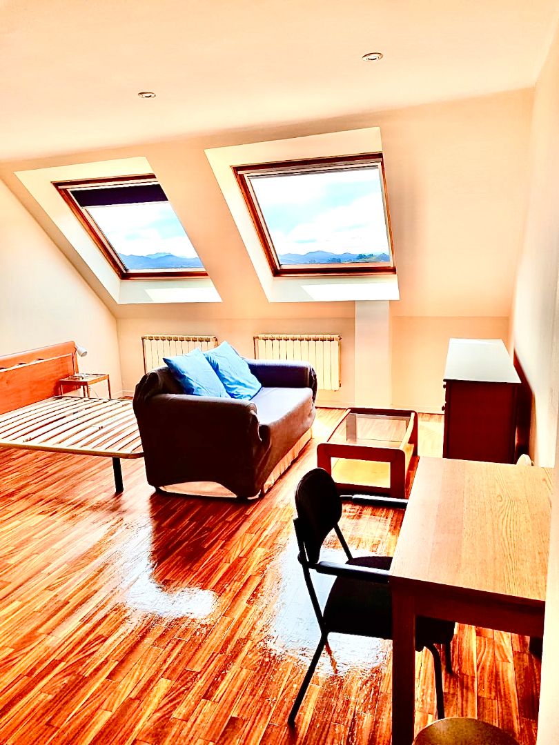 Living room of Study to rent in Oviedo   with Heating, Parquet flooring and Furnished