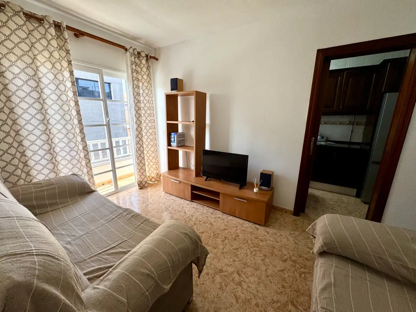 Sala de estar de Piso de alquiler en San Cristóbal de la Laguna con Trastero, Amueblado y Lavadora