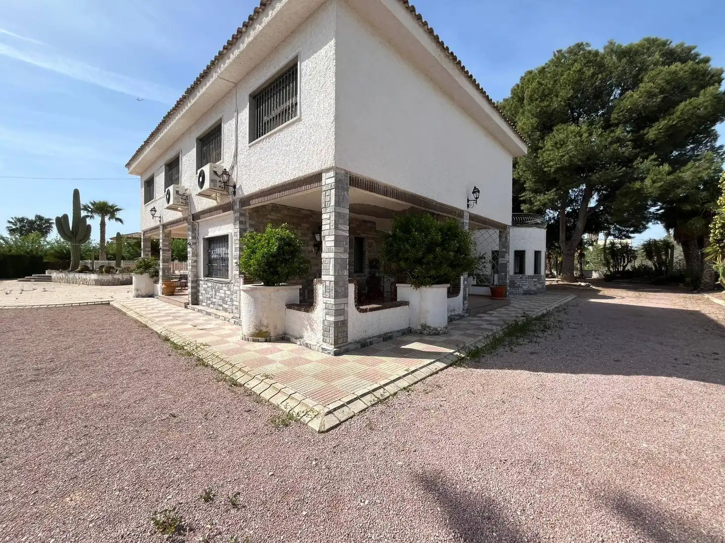 Exterior view of Houses for sale in Aspe  with Air Conditioner, Private garden and Terrace