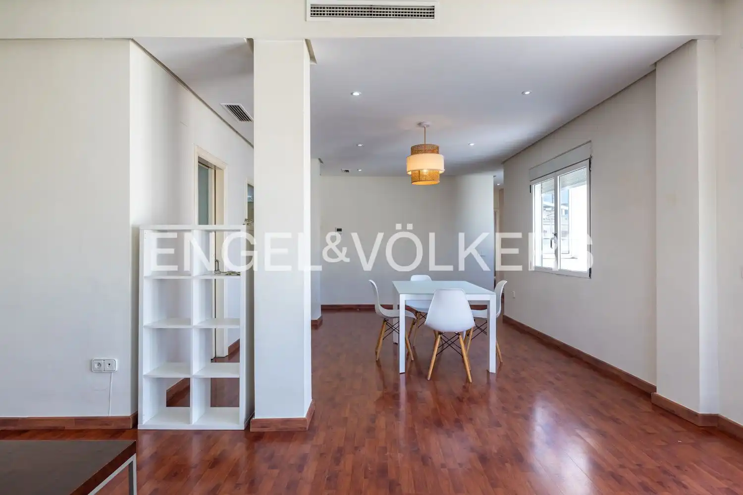 Comedor de Ático de alquiler en Valencia con Aire acondicionado, Calefacción y Parquet