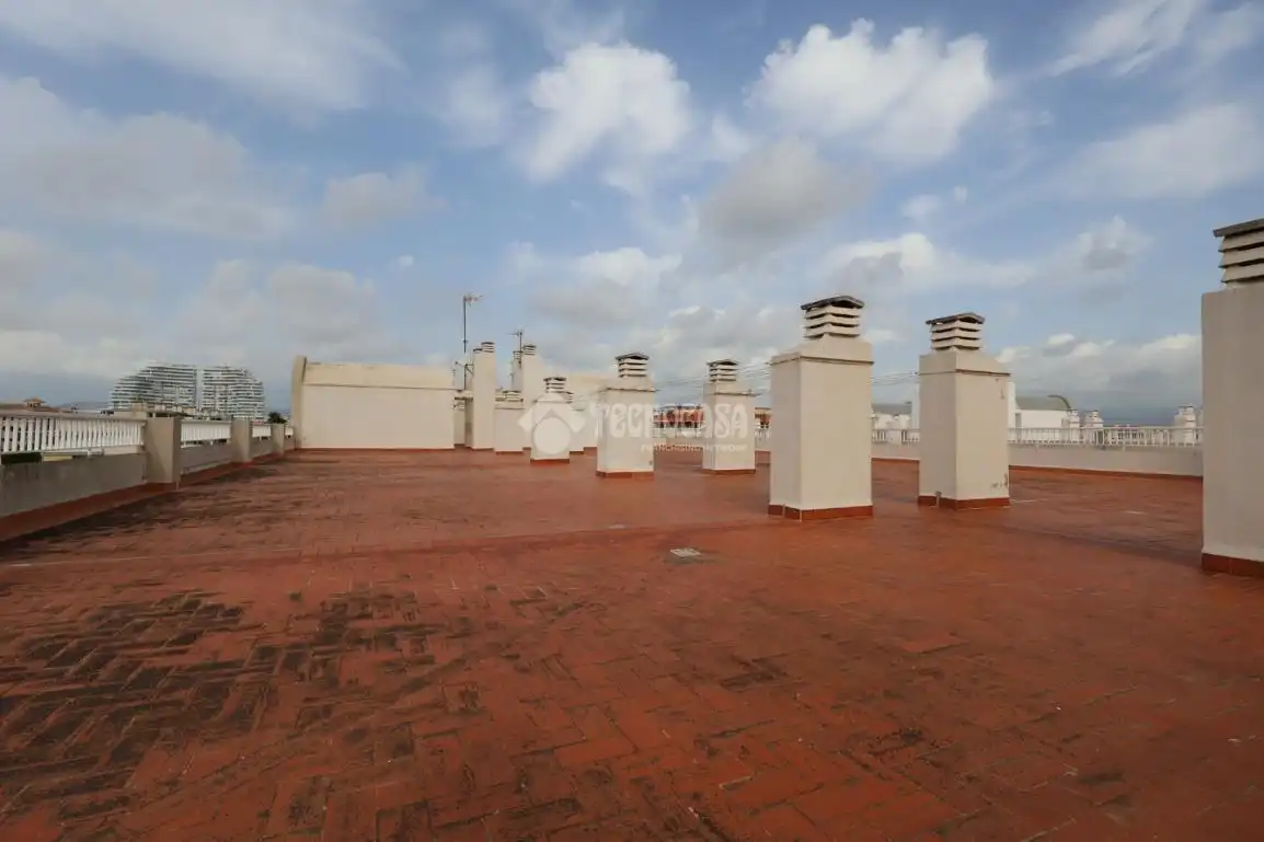 Terrace of Flat for sale in Canet d'En Berenguer  with Air Conditioner, Terrace and Storage room