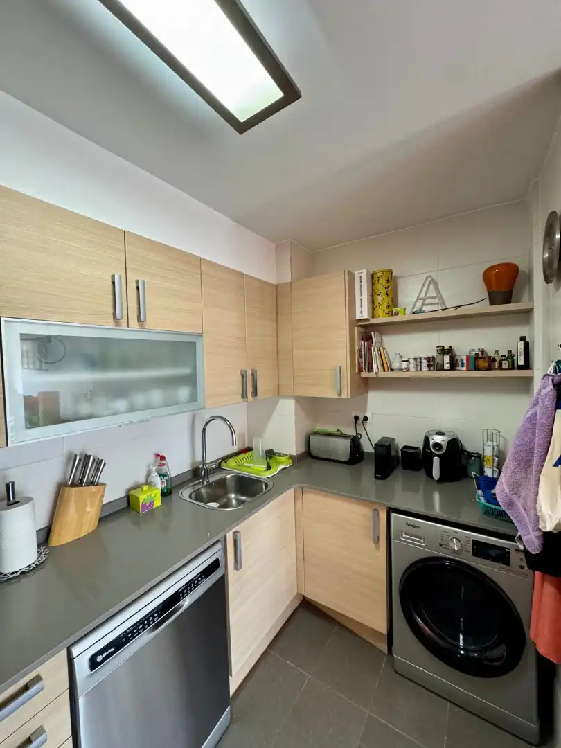 Cocina de Piso en venta en Badalona con Aire acondicionado, Calefacción y Terraza