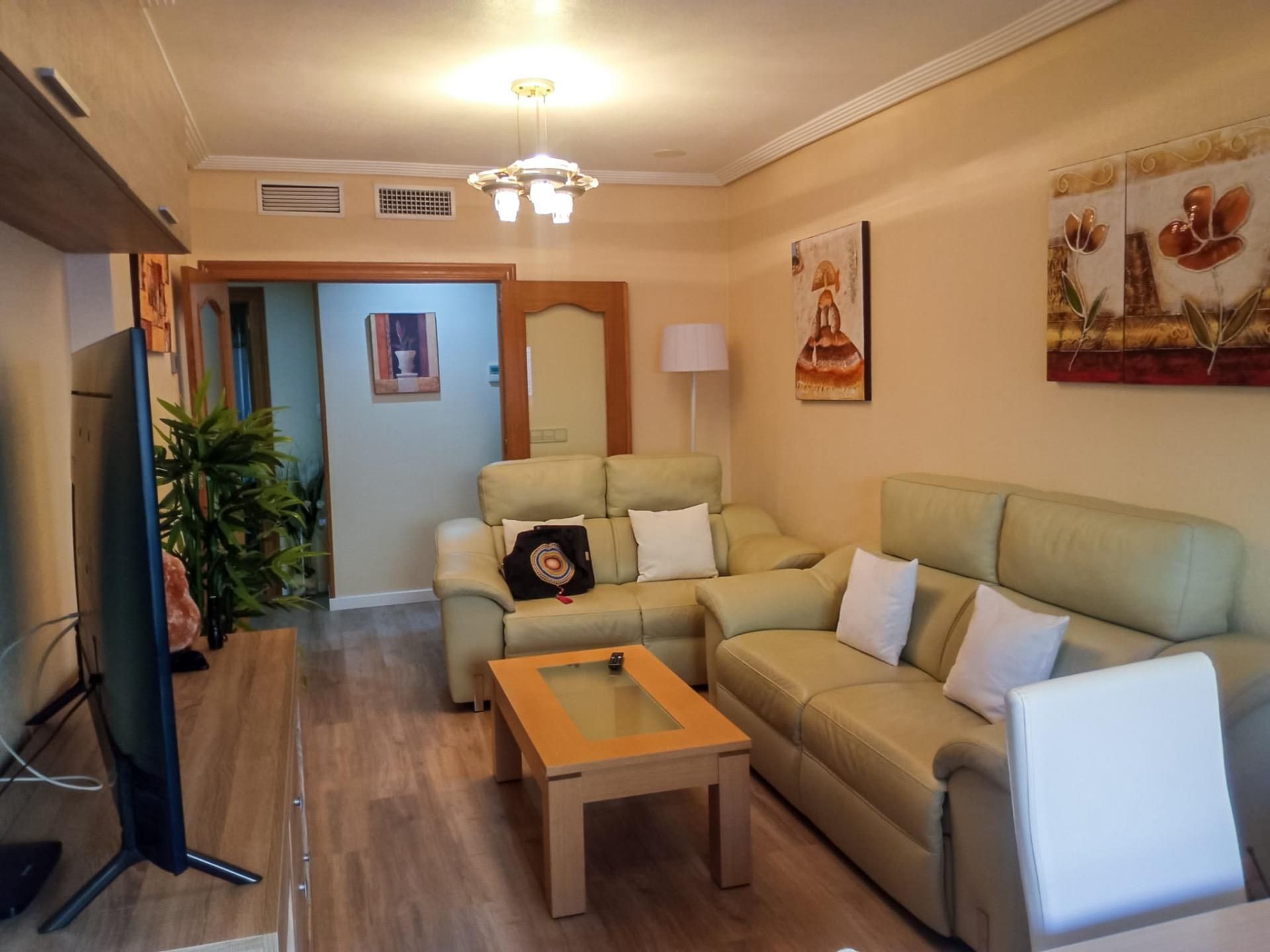 Sala d'estar de Àtic en venda en  Murcia Capital amb Aire condicionat, Terrassa i Traster