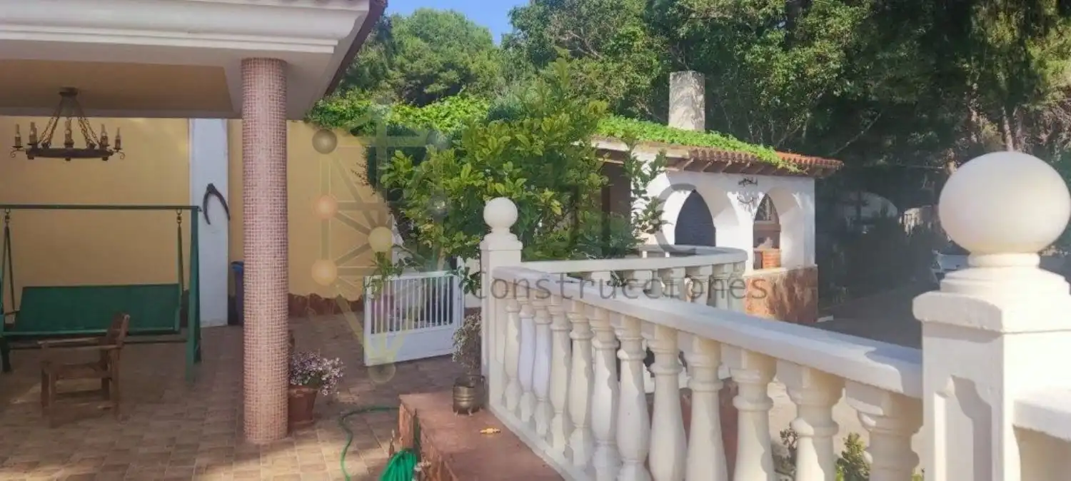 Vista exterior de Casa o chalet en venta en Cartagena con Aire acondicionado, Jardín privado y Terraza
