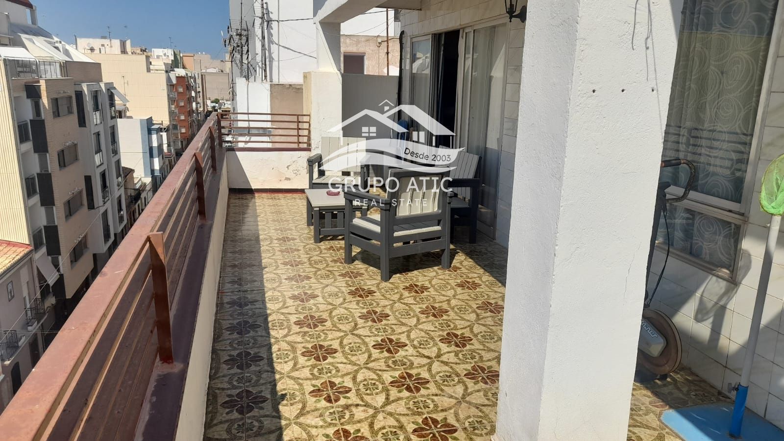 Terrassa de Àtic en venda en Burriana / Borriana amb Terrassa i Moblat