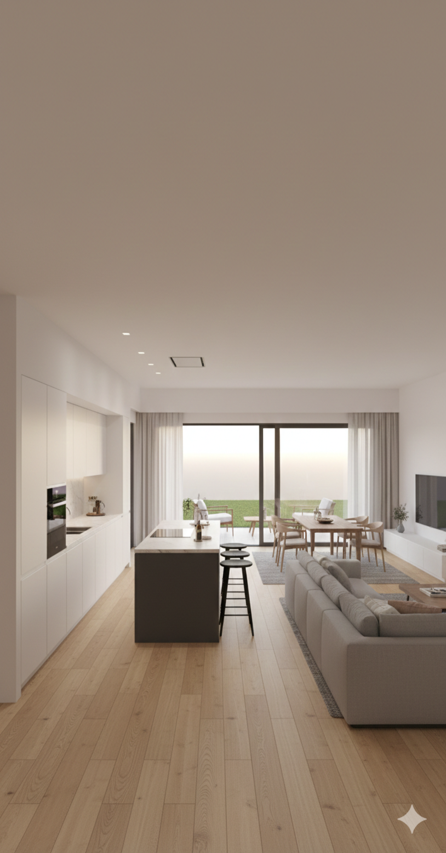 Cocina de Casa o chalet en venta en Terrassa