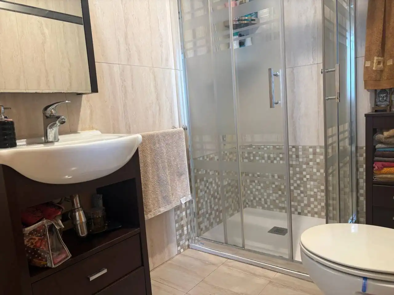 Baño de Casa o chalet en venta en Vacarisses con Aire acondicionado, Calefacción y Jardín privado