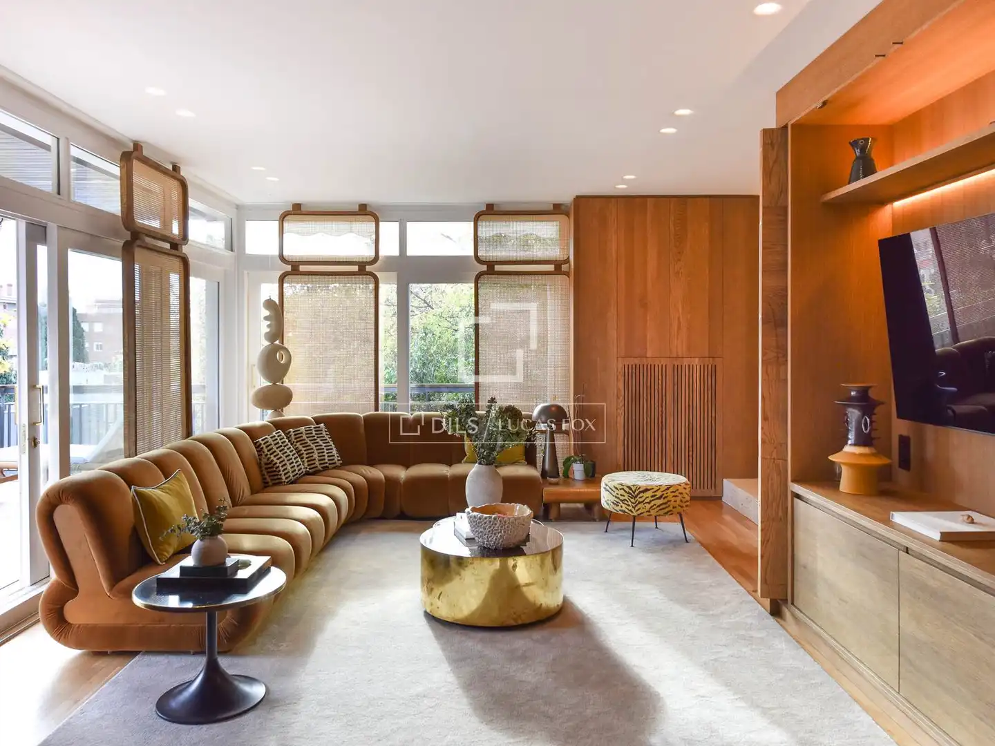 Living room of Flat for sale in Barcelona  with Air Conditioner, Heating and Terrace