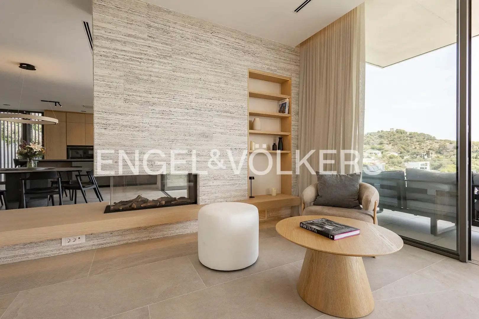 Living room of Houses for rent in Sitges  with Air Conditioner, Heating and Private garden