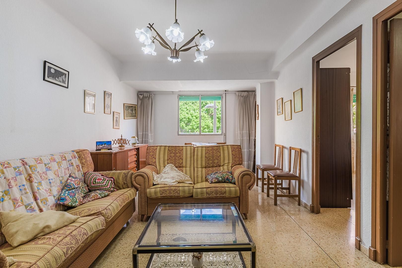 Sala d'estar de Pis en venda en  Valencia Capital