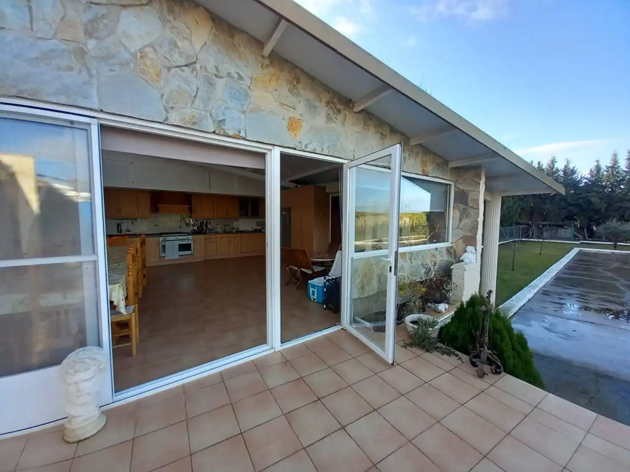 Terraza de Casa o chalet en venta en Sariñena con Jardín privado y Piscina