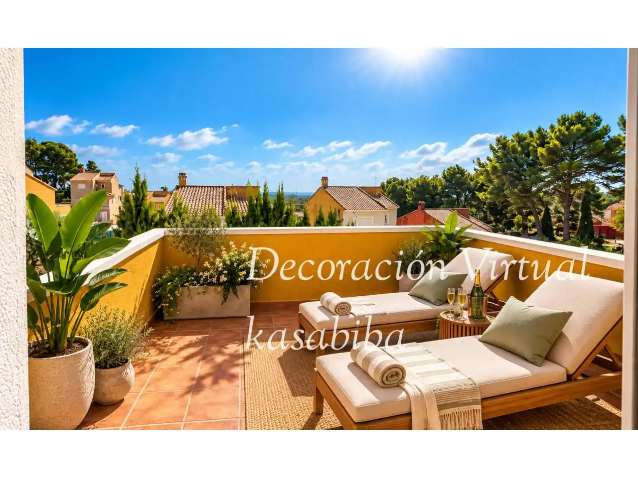 Terraza de Casa o chalet en venta en Chiva con Jardín privado, Terraza y Piscina
