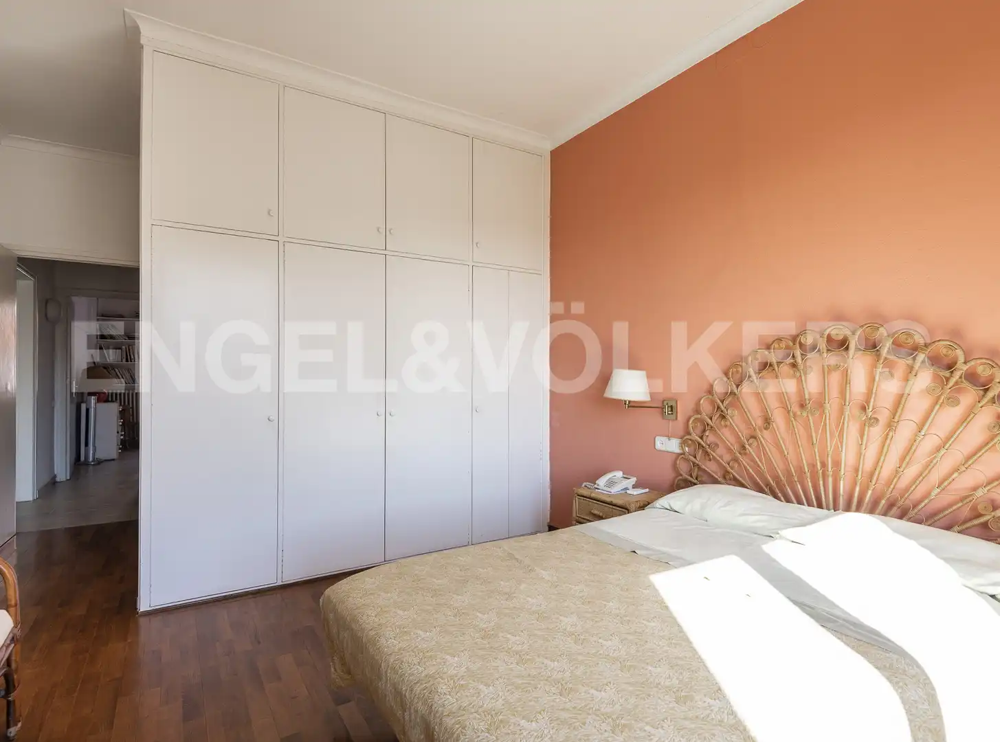 Bedroom of Flat for rent in Barcelona  with Air Conditioner, Heating and Parquet flooring