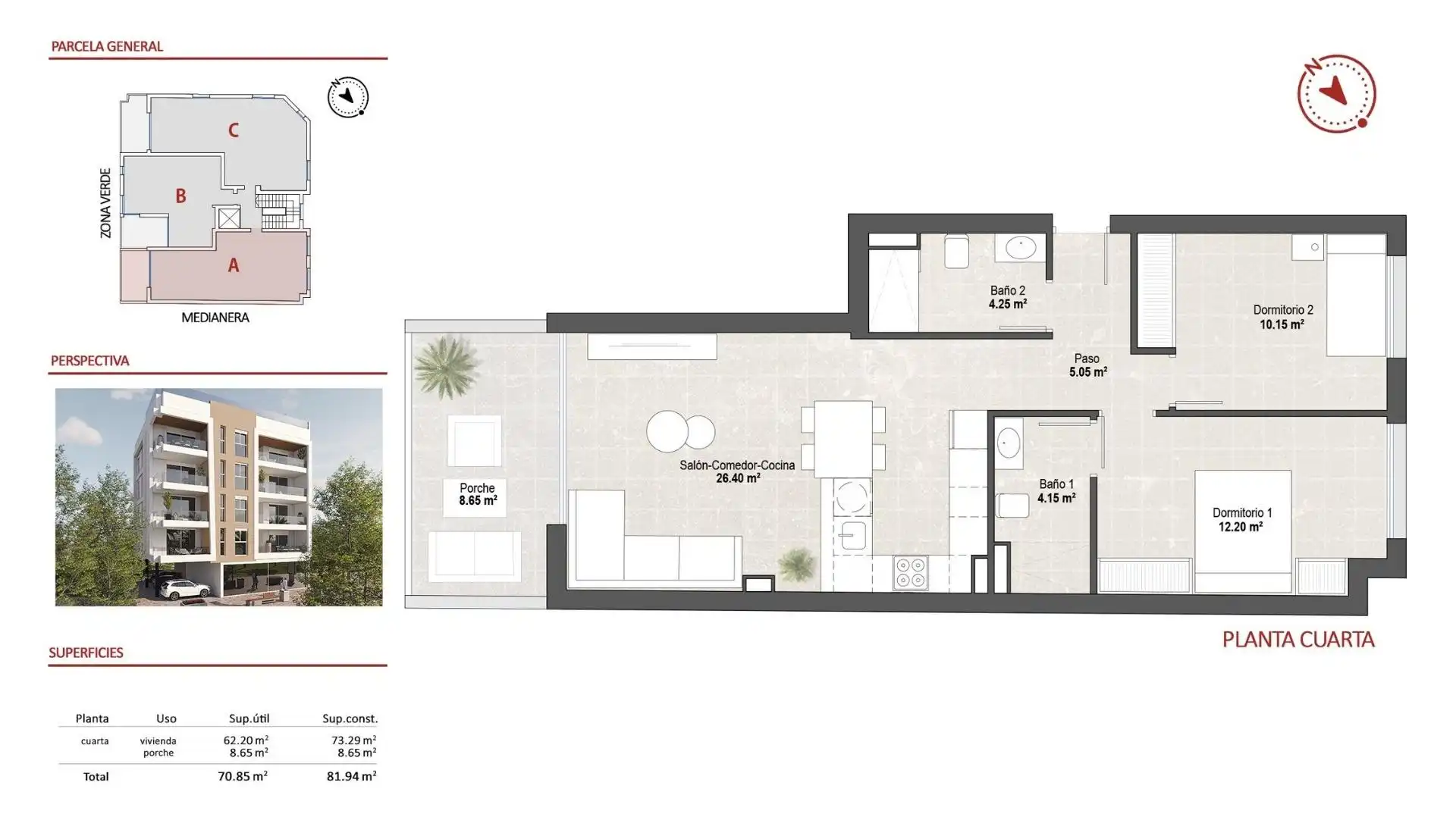 Penthouse with pool for sale in Lo Pagán, imagen 6