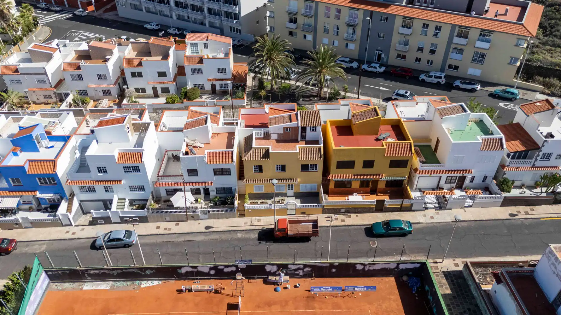 Vista exterior de Piso en venta en Los Silos con Terraza