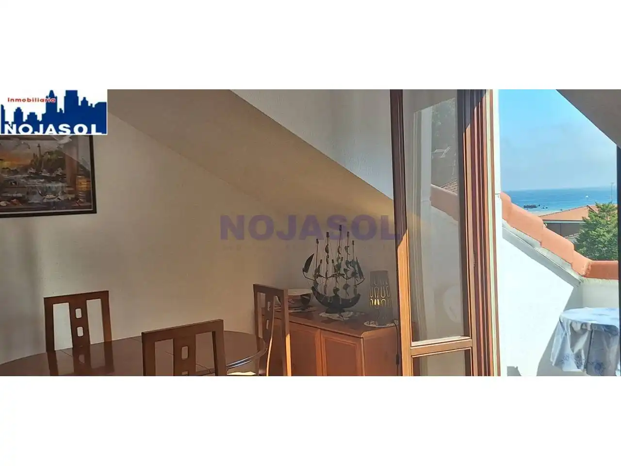 Bedroom of Flat for rent in Noja  with Heating, Terrace and Furnished