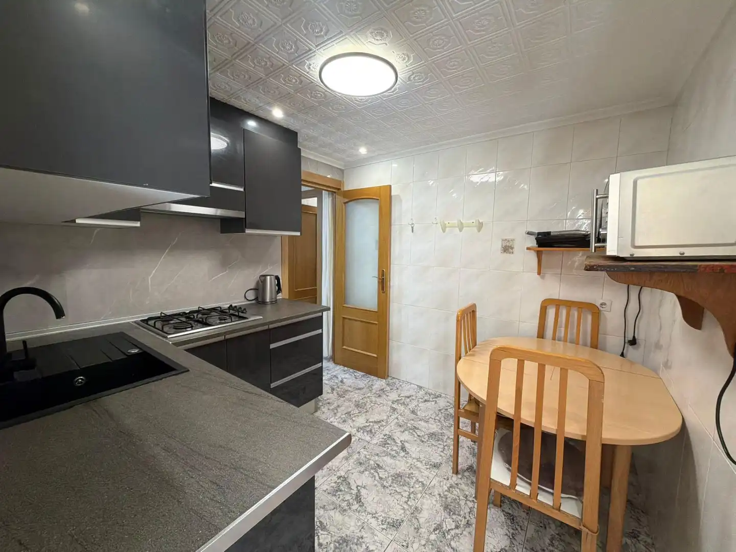 Cocina de Apartamento en venta en Almoradí con Terraza, Amueblado y Balcón