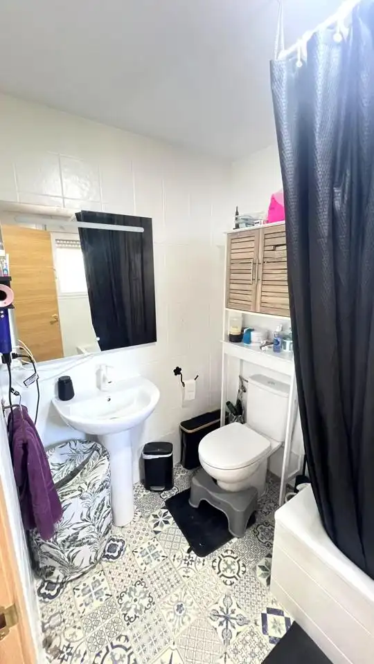Bany de Casa o xalet en venda en Badajoz amb Aire condicionat, Jardí privat i Terrassa
