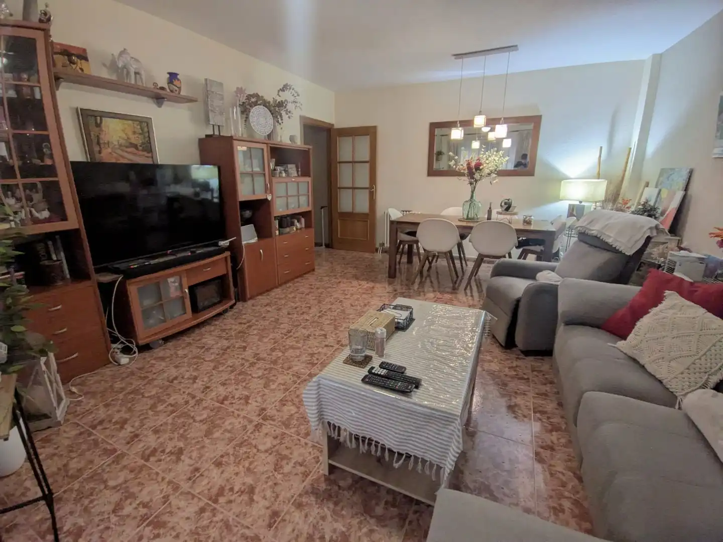 Wohnzimmer von Wohnungen zum Verkauf in Calpe / Calp mit Terrasse