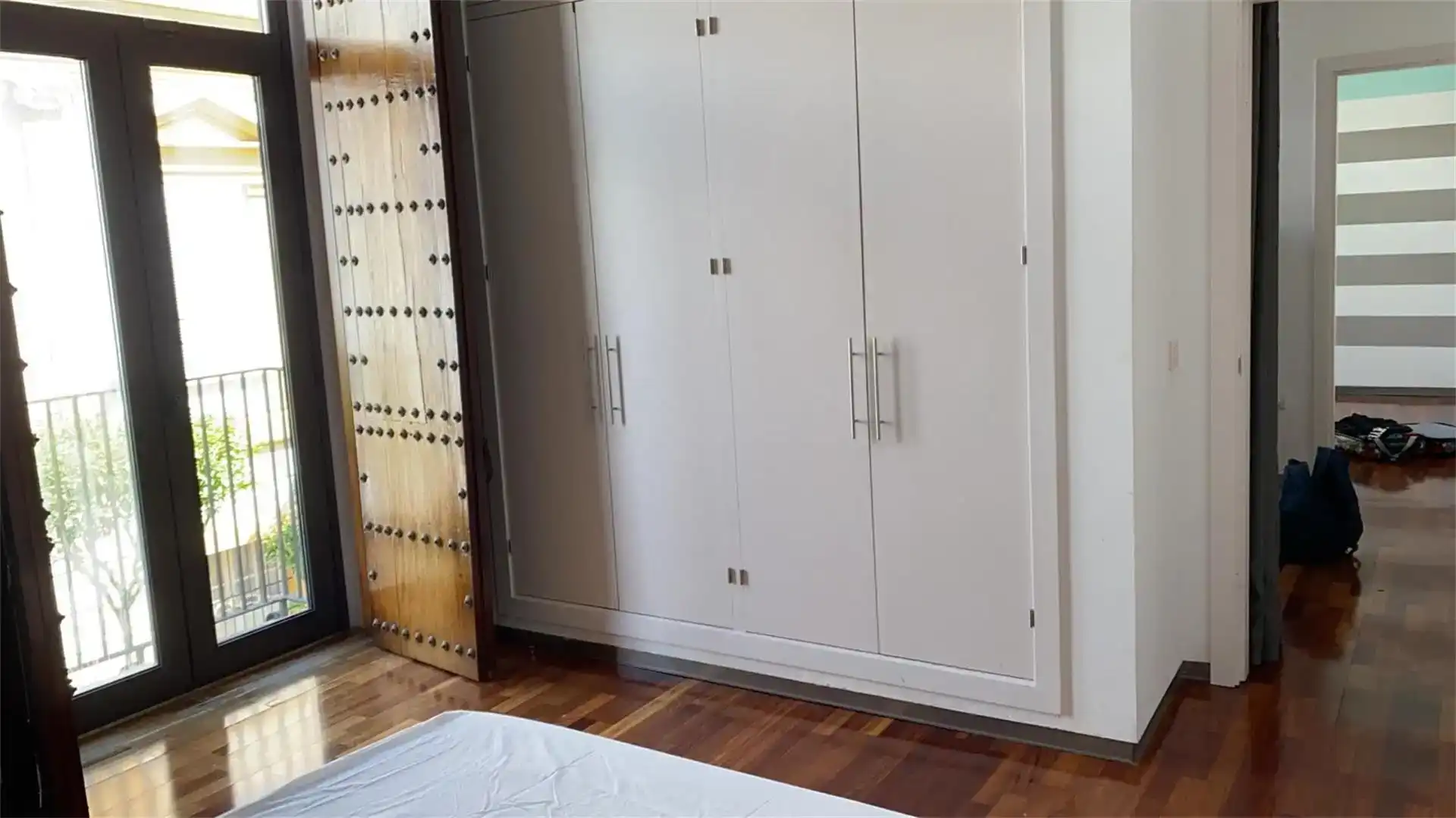 Dormitori de Casa adosada en venda en El Puerto de Santa María amb Aire condicionat, Jardí privat i Parquet