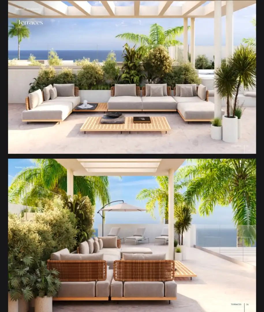 Terrace of Apartments for sale in Estepona  with Heating, Private garden and Terrace
