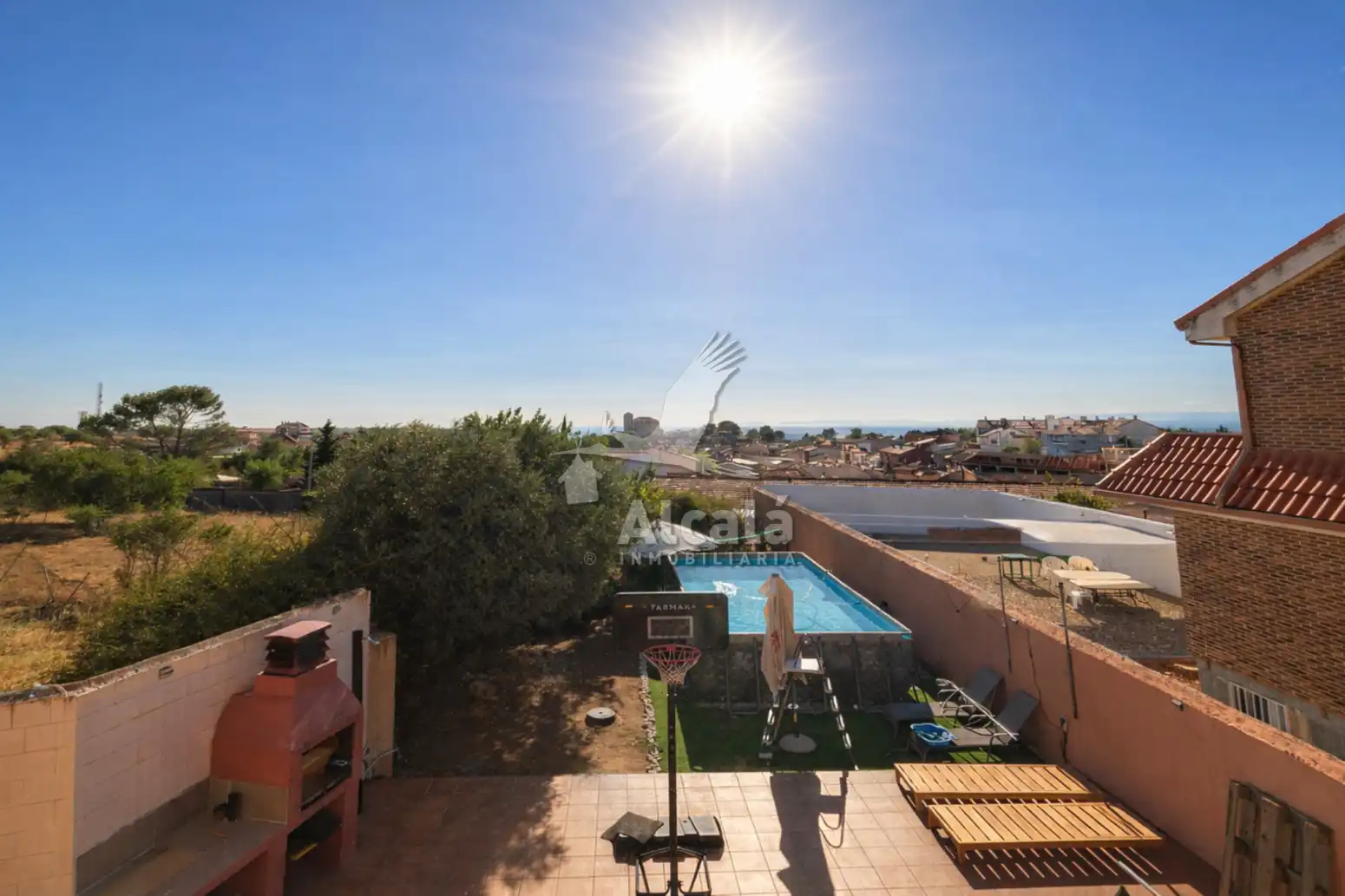 Terraza de Casa o chalet en venta en Los Santos de la Humosa con Calefacción y Trastero