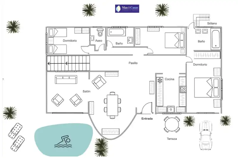 Detached house with pool for sale in Carrer dels Cossis 27, imagen 46
